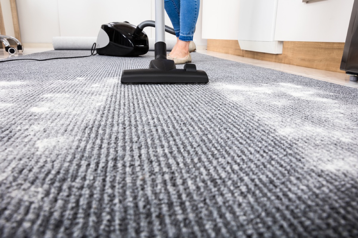 wet carpet drying